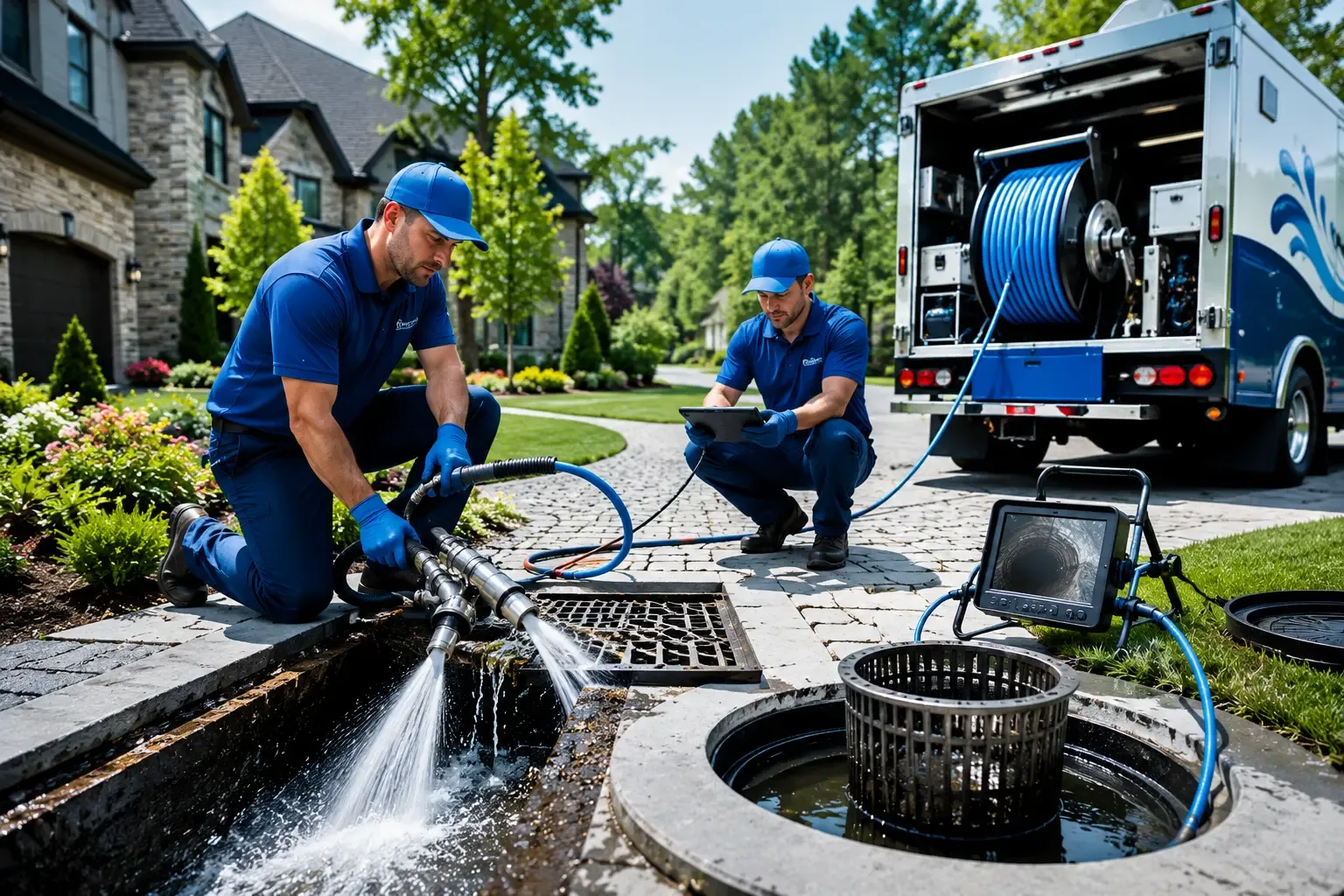 Local outdoor drain cleaning professionals in Berea, OH