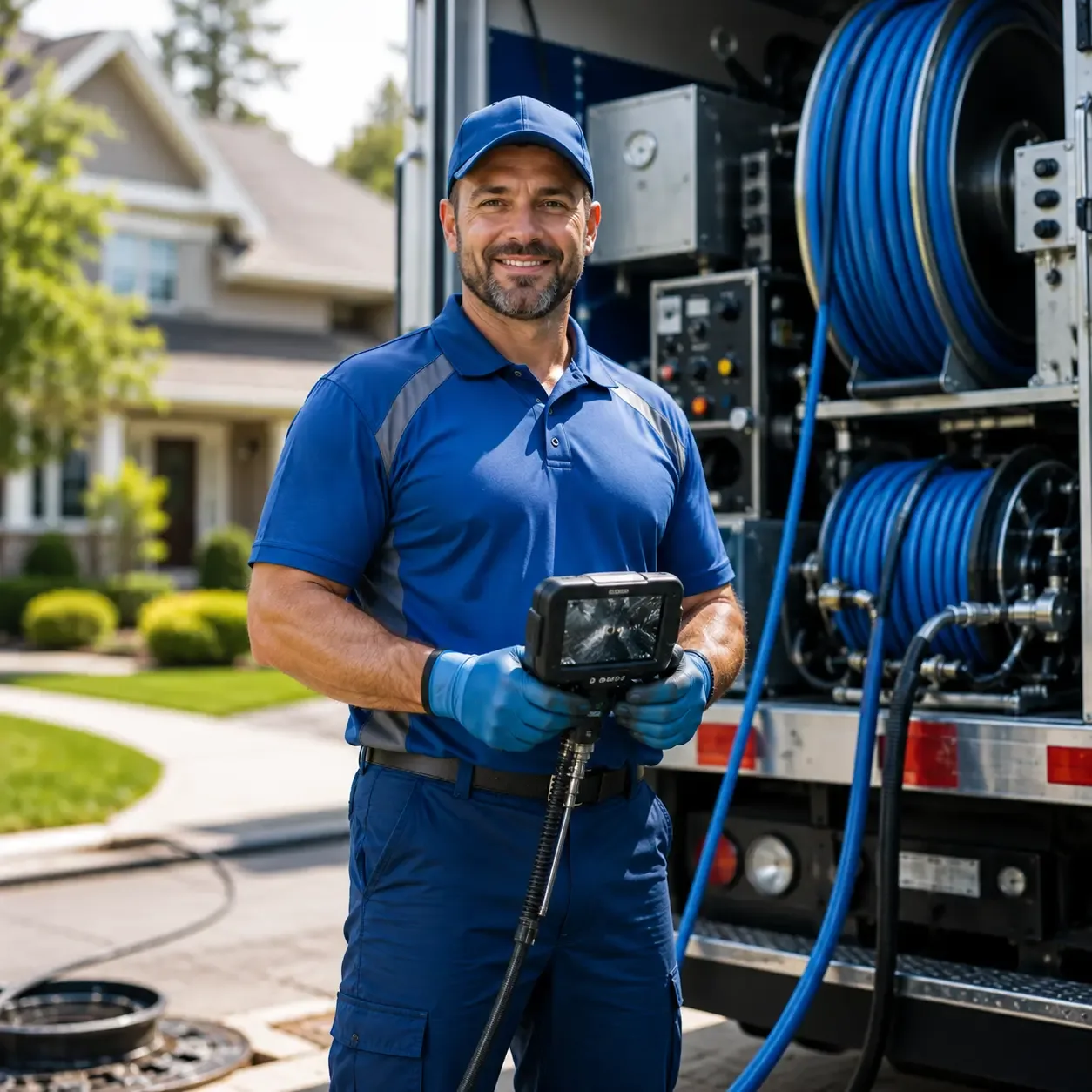 Local outdoor drain cleaning specialists in Berea, OH